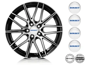 Borbet Calcomanías en Ruedas Grilla Racing Tuning